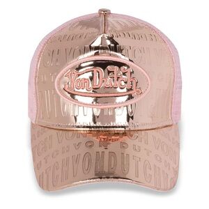 Von Dutch Pink and Gold Hat